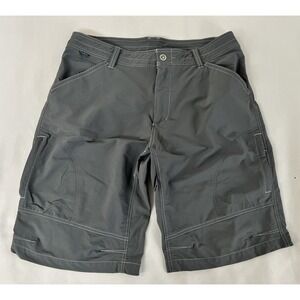 Kuhl Shorts Mens‎ 36 Gray Hiking Outdoors Climbing Travel Lightweight Stretch *